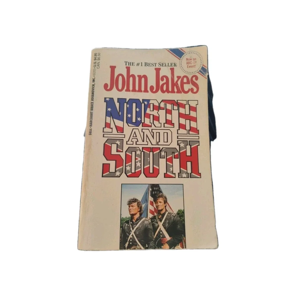 North and South by John Jakes 1985 Dell ABC-TV Tie-In Paperback‎